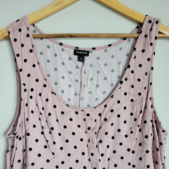 Torrid button front Tank Top - Picture 3 of 5